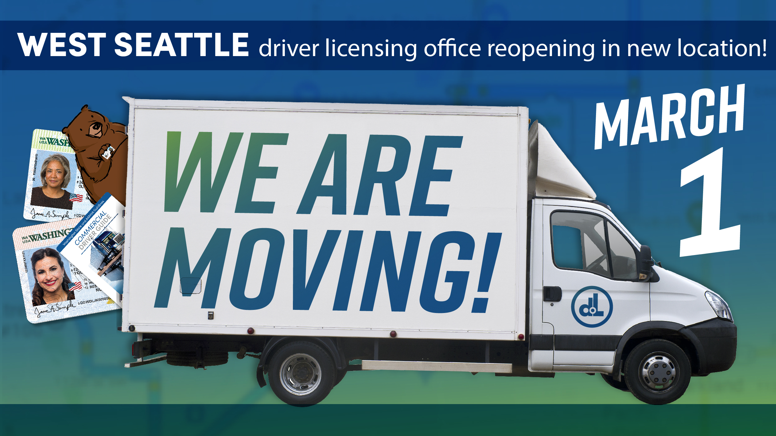 West Seattle Driver's Licensing office moving; Last day in old location